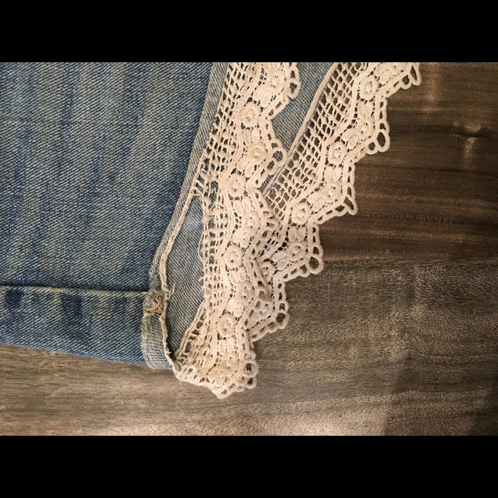 Free people high waisted shorts. Size 28. - Picture 3 of 6